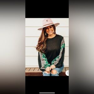 Seasons of love braided sweater